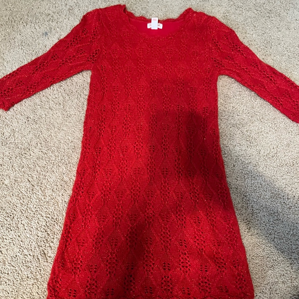 Cat and Jack Christmas sweater dress